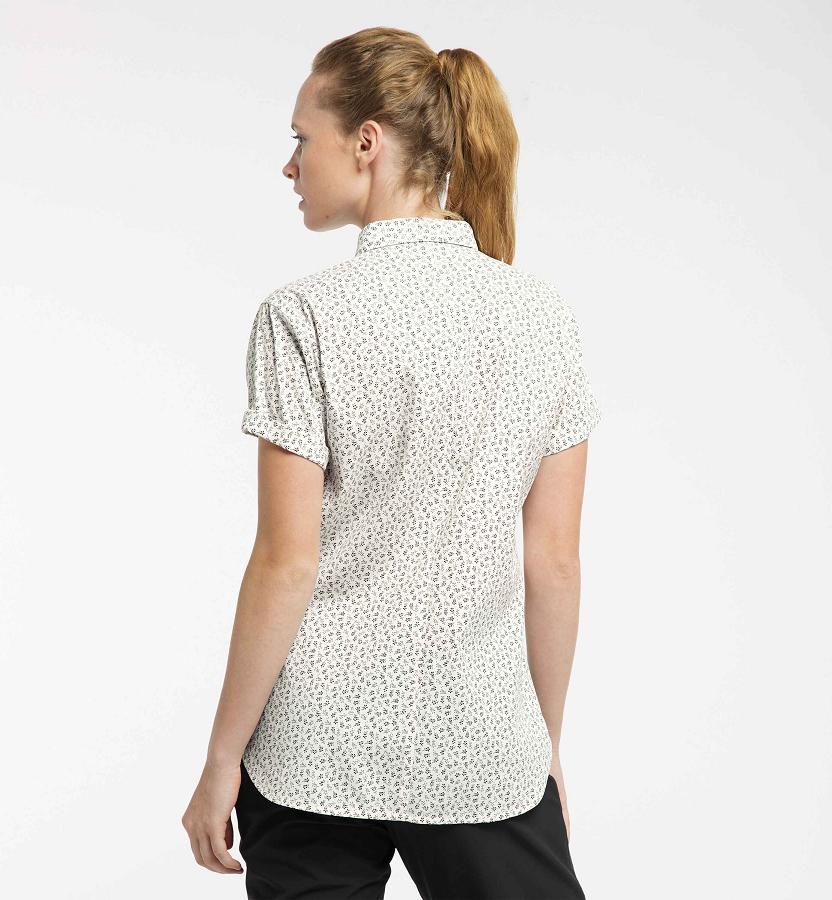 Haglöfs Womens Idun Shirts White New Zealand 31468HKDT